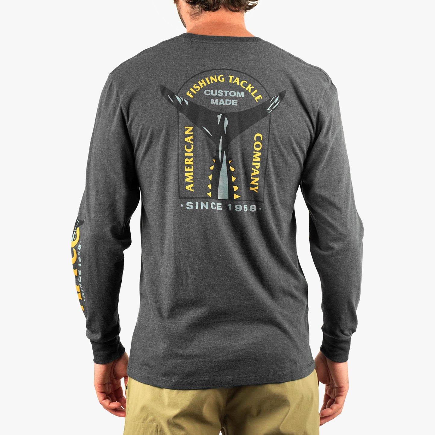 Mens Shadow Long Sleeve Fishing T-Shirt - AFTCO