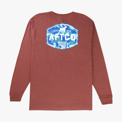 Mens Best Friend Long Sleeve Fishing T-Shirts - AFTCO