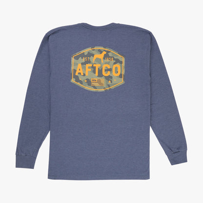 Mens Best Friend Long Sleeve Fishing T-Shirts - AFTCO