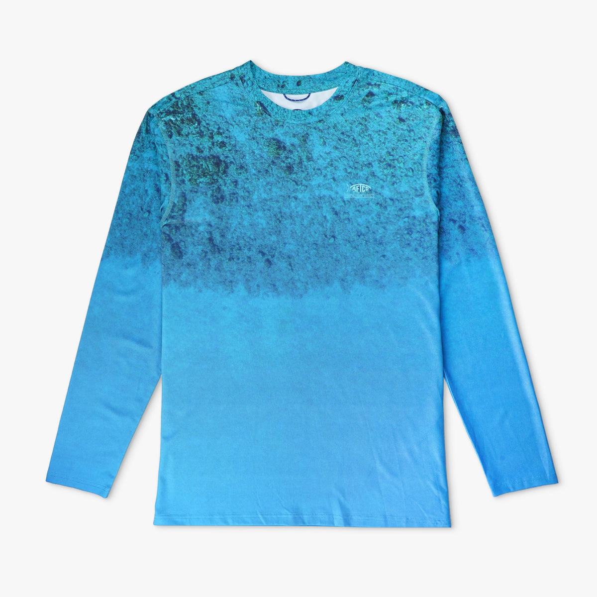 Mens Shoreline UVX LS Sun Protection Fishing Shirt - AFTCO
