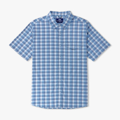 Mens Portside SS Vented Fishing Shirt - AFTCO