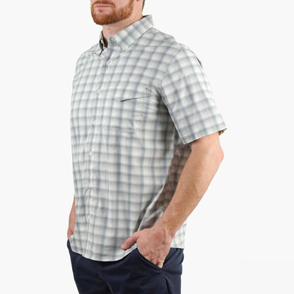 Mens Portside SS Vented Fishing Shirt - AFTCO