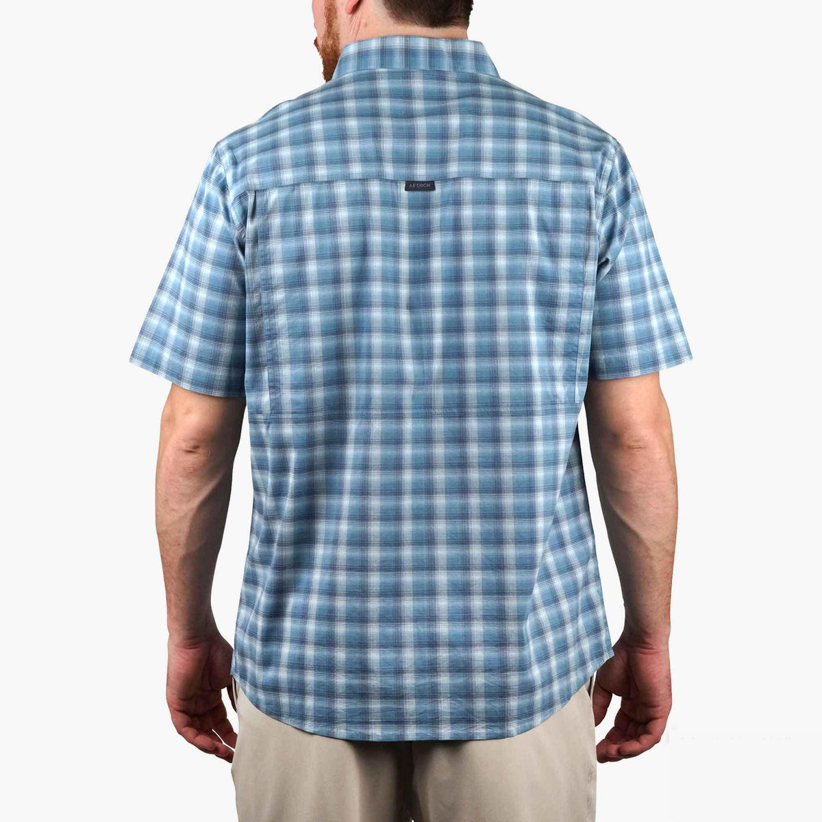 Mens Portside SS Vented Fishing Shirt - AFTCO