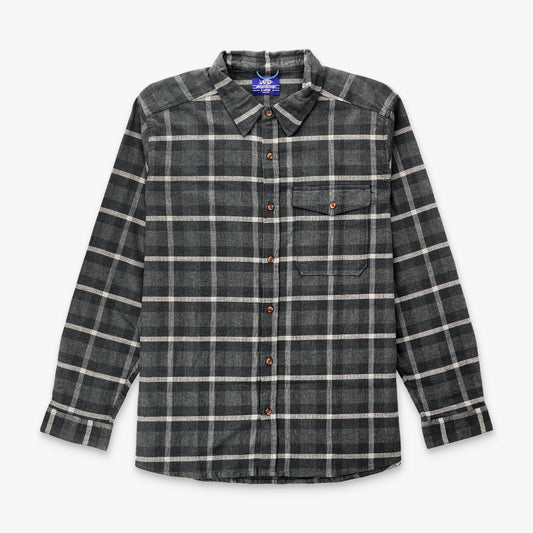 Mens Lager LS Flannel Shirt - AFTCO