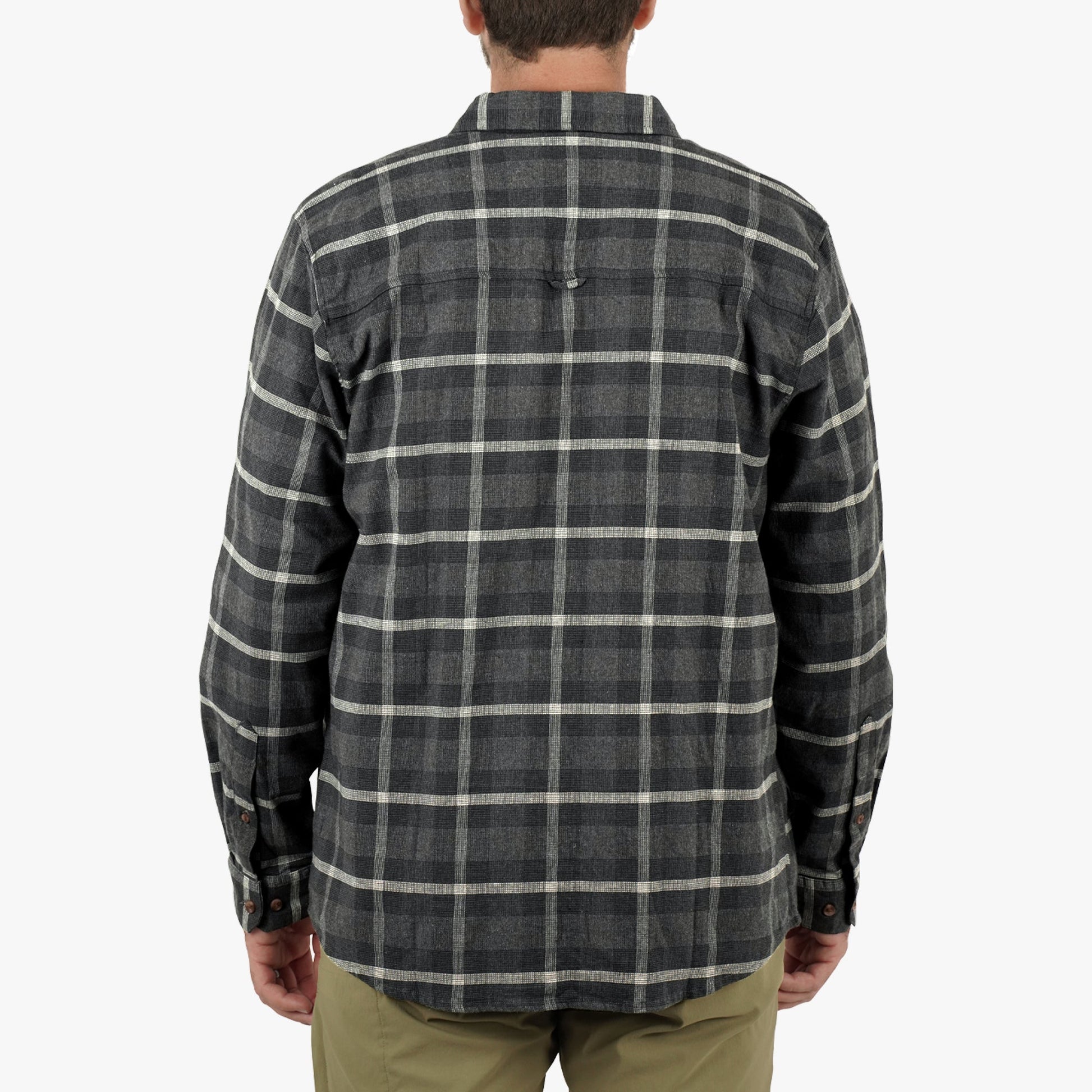 Mens Lager LS Flannel Shirt - AFTCO