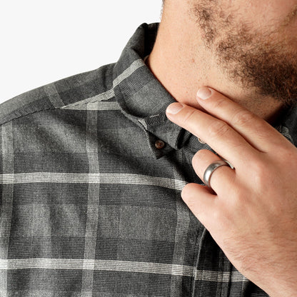 Mens Lager LS Flannel Shirt - AFTCO